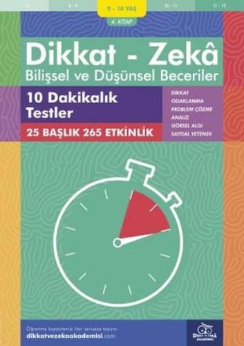 10 Dakikalık Testler (9-10 Yaş) - Dikkat Zeka