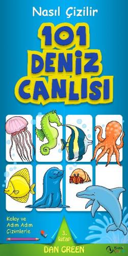 101 Deniz Canlısı Nasıl Çizilir - 3. Kitap