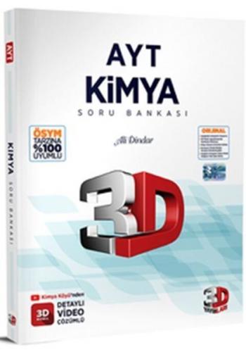 3D 2023 AYT Kimya Tamamı Video Çözümlü Soru Bankası