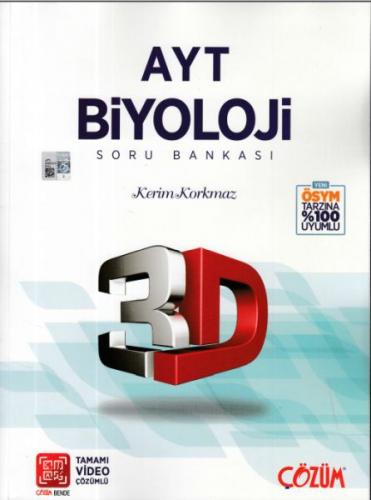 3D AYT Biyoloji Soru Bankası (Yeni)