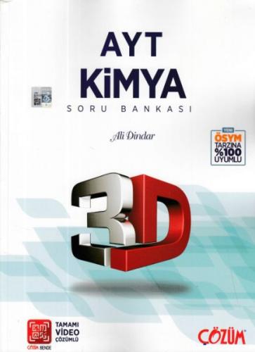 3D AYT Kimya Soru Bankası (Yeni)