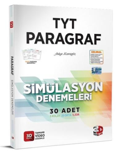 3D TYT Paragraf Tamamı Video Çözümlü Simülasyon Denemeleri (Yeni)