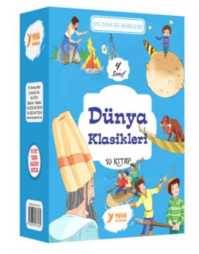 4. Sınıf Dünya Klasikleri Serisi (10 Kitaplık Set)