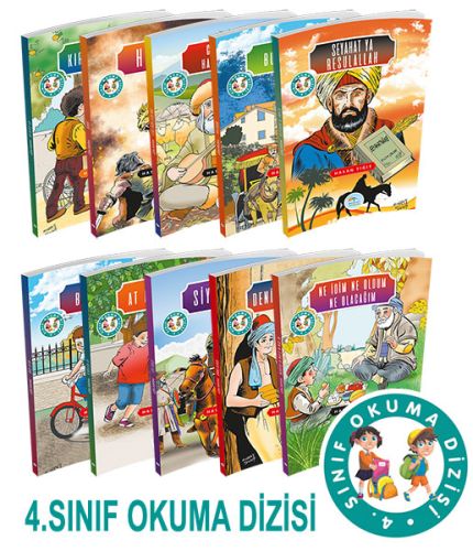 4. Sınıf Okuma Dizisi (10 Kitap Takım)