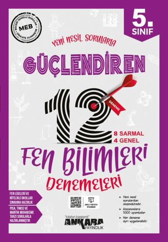 5.SINIF FEN BİLİMLERİ GÜÇLENDİREN DENEMELERİ (12 ADET)