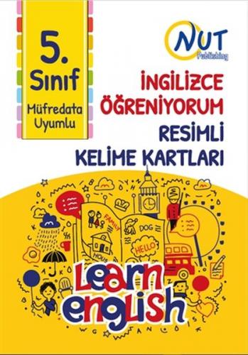 5. Sınıf İngilizce Öğreniyorum Resimli Kelime Kartları