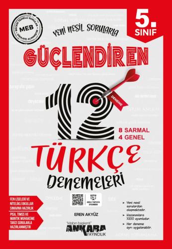 5.SINIF TÜRKÇE GÜÇLENDİREN DENEMELERİ (12 ADET)