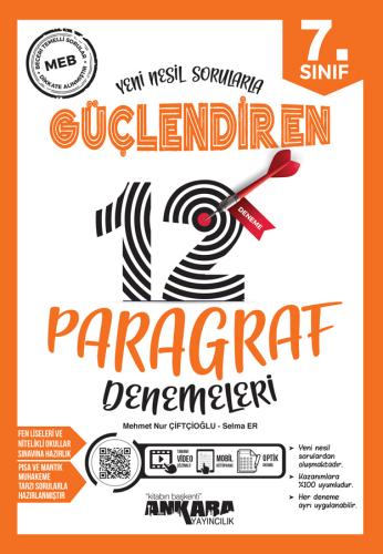 7.SINIF PARAGRAF GÜÇLENDİREN DENEMELERİ