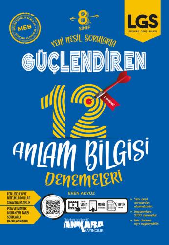 8.SINIF GÜÇLENDİREN 12 ANLAM BİLGİSİ DENEMELERİ