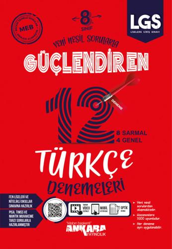 8.SINIF TÜRKÇE GÜÇLENDİREN DENEMELERİ (12 ADET)