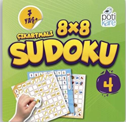 8X8 Çıkartmalı Sudoku 7+ (4)