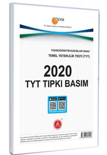 A Yayınları 2020 TYT Tıpkı Basım Çıkmış Deneme Sınavı