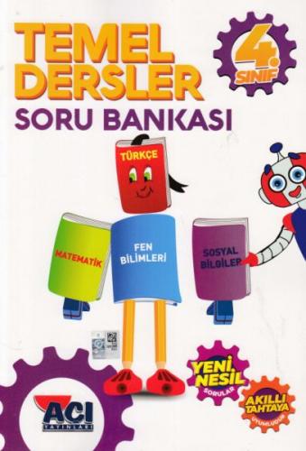 Açı Yayınları 4. Sınıf Temel Dersler Soru Bankası