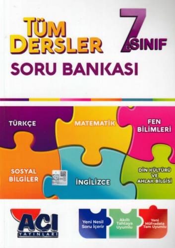 Açı Yayınları 7. Sınıf Tüm Dersler Soru Bankası