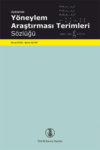 Açıklamalı Yöneylem Araştırması Terimleri Sözlüğü