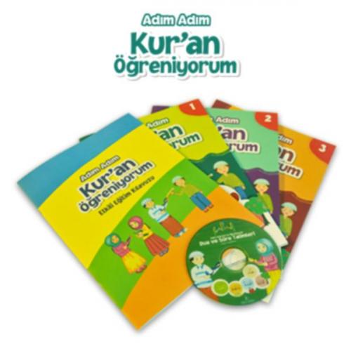 Adım Adım Kuran Öğreniyorum Seti (DVD Hediyeli)