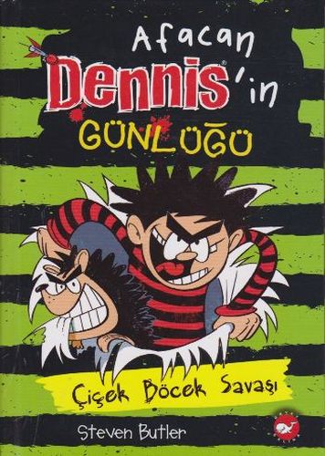 Afacan Dennis'in Günlüğü 2 - Çiçek Böcek Savaşı (Ciltli)