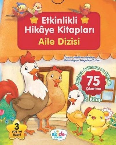 Aile Dizisi - Etkinlikli Hikaye Kitapları (4 Kitap Takım)