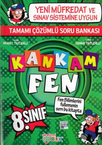 Akademi Çocuk 8. Sınıf Kankam Fen Yeni Müfredat ve Sınav Sistemine Uyg