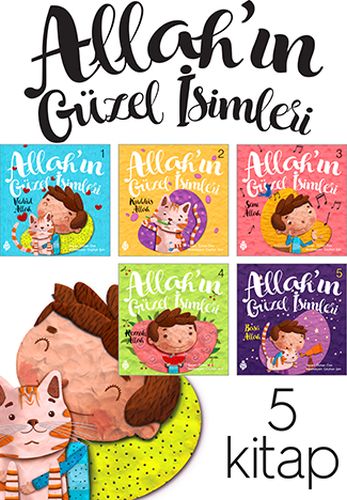 Allah'ın Güzel İsimleri Seti (5 Kitap)