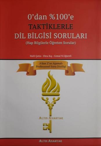 Altın Anahtar 0'dan %100'e Taktiklerle Dil Bilgisi Soruları (Yeni)