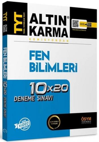 Altın Karma 2022 TYT Fen Bilimleri Tamamı Video Çözümlü 10x20 Deneme