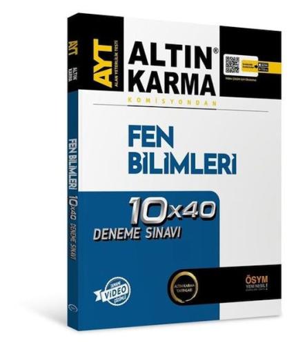 Altın Karma AYT Fen Bilimleri 10 x 40 Deneme Sınavı