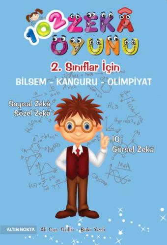 Altın Nokta 2. Sınıf 102 Zeka Oyunu Bilsem - Kanguru - Olimpiyat Kitab