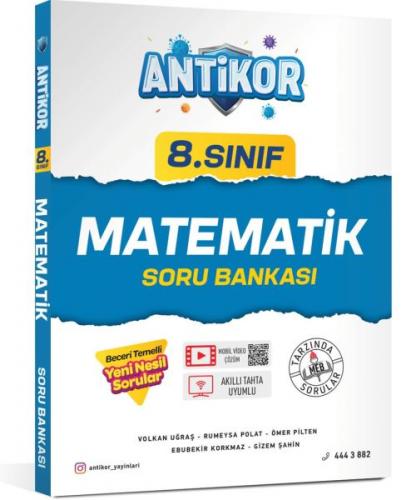 Antikor 8.Sınıf Matematik Soru Bankası