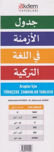 Araplar İçin Türkçede Zamanlar Tablosu