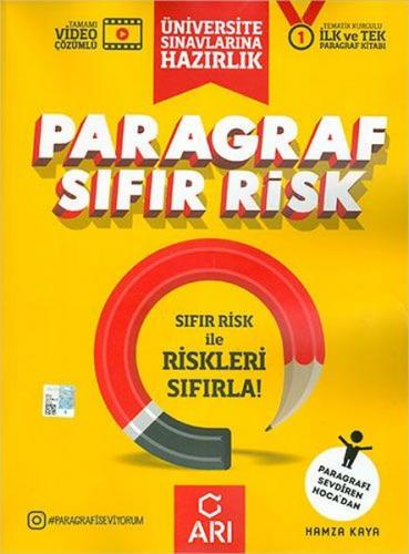 Arı Paragraf Sıfır Risk Soru Bankası (Yeni)