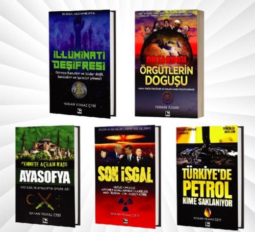 Arka Plan Seti - 5 Kitap Takım