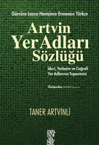 Artvin Yer Adları Sözlüğü