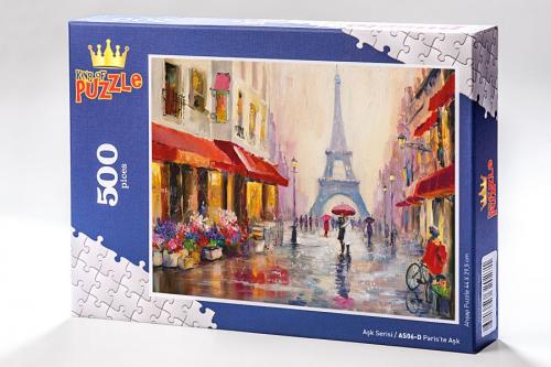 Aşk Serisi - Paris'te Aşk (500 Parça Puzzle) AS06-D