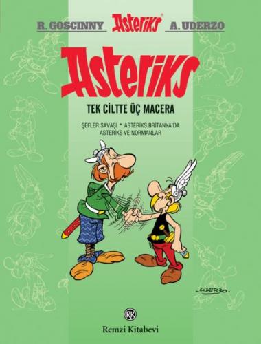 Asteriks - Tek Ciltte Üç Macera - Ciltli