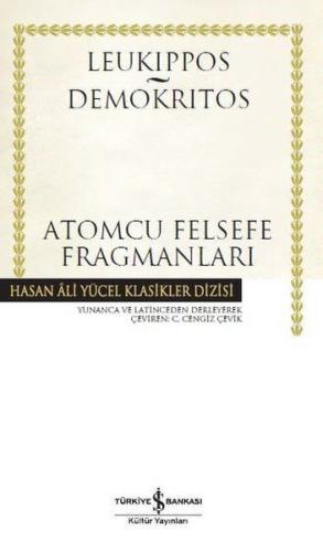 Atomcu Felsefe Fragmanları Hasan Ali Yücel Klasikleri - Ciltli