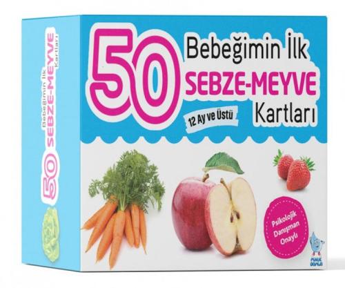 Bebeğimin İlk 50 Sebze-Meyve Kartları