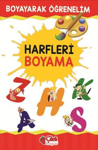 Boyayarak Öğrenelim - Harfleri Boyama