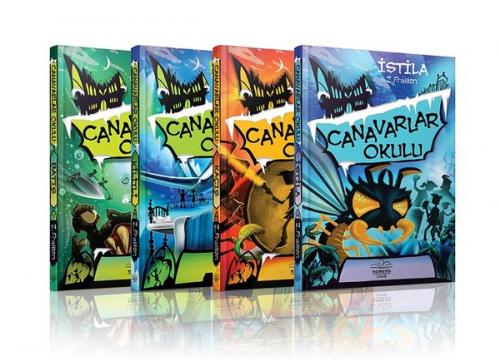 Canavarlar Okulu Seti-4 Kitap Takım