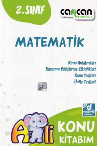 Cancan 2. Sınıf Matematik Afilli Konu Kitabım (Yeni)