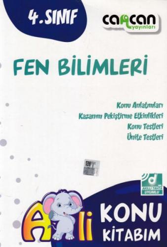 Cancan 4. Sınıf Fen Bilimleri Afilli Konu Kitabım (Yeni)