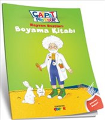 Çatpat Profesör / Hayvan Dostları Boyama Kitabı