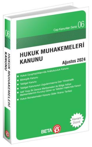 Cep Kanunları Serisi 06 - Hukuk Muhakemeleri Kanunu (Cep Boy)