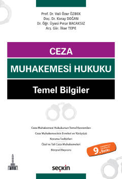 Ceza Muhakemesi Hukuku-Temel Bilgiler