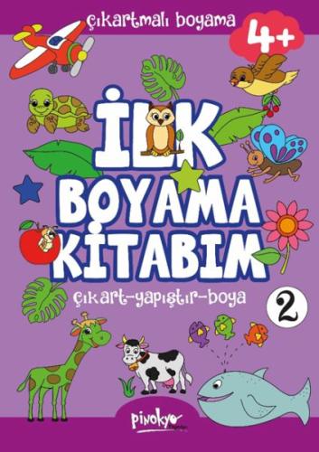 Çıkartmalı İlk Boyama Kitabım 4+ Yaş-2