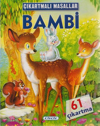 Çıkartmalı Masallar - Bambi