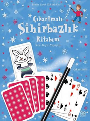 Çıkartmalı Sihirbazlık Kitabım / Kes -Boya - Yapıştır