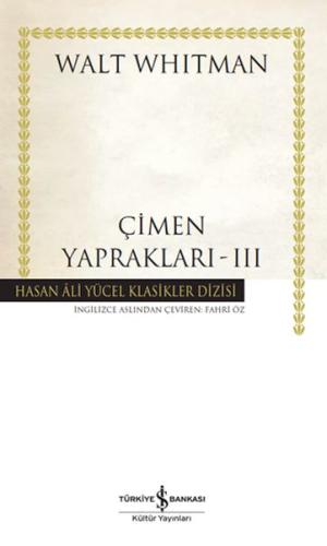 Çimen Yaprakları – III - Ciltli