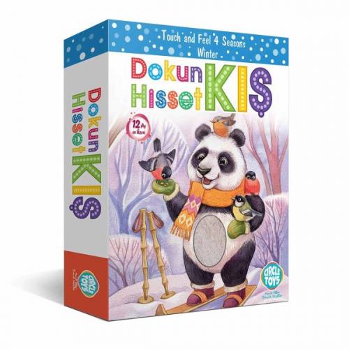 Circle Toys Dokun Hisset Tanı Kış Eğitim Kartları