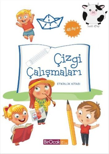 Çizgi Çalışmaları Etkinlik Kitabı (48 Ay)